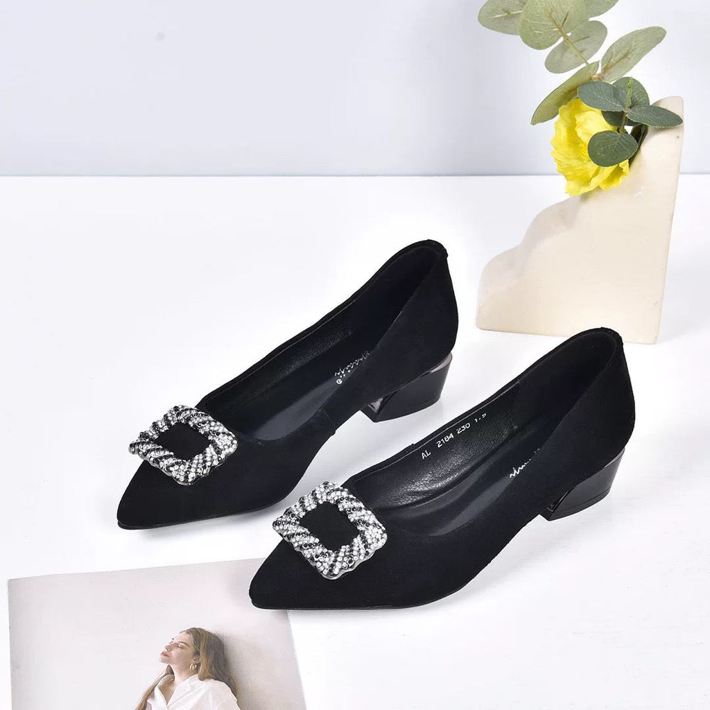 Zapatos Planos Cuero Suave Esencia Horizonte Serenidad, Comodidad Superior Todo el Día