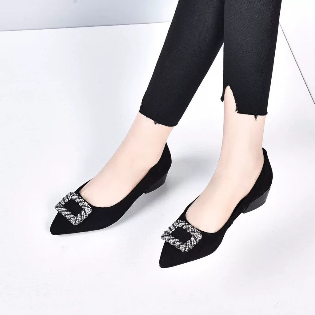 Zapatos Planos Cuero Suave Esencia Horizonte Serenidad, Comodidad Superior Todo el Día