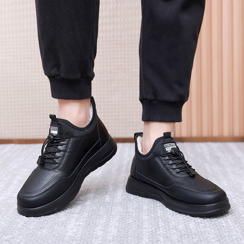 Zapatos Antideslizantes Forro Polar Nube Armonía Camino, Calidez y Seguridad en Invierno