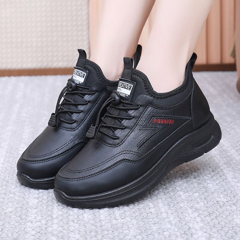 Zapatos Antideslizantes Forro Polar Nube Armonía Camino, Calidez y Seguridad en Invierno