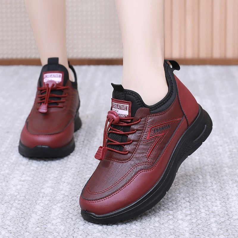 Zapatos Antideslizantes Forro Polar Nube Armonía Camino, Calidez y Seguridad en Invierno