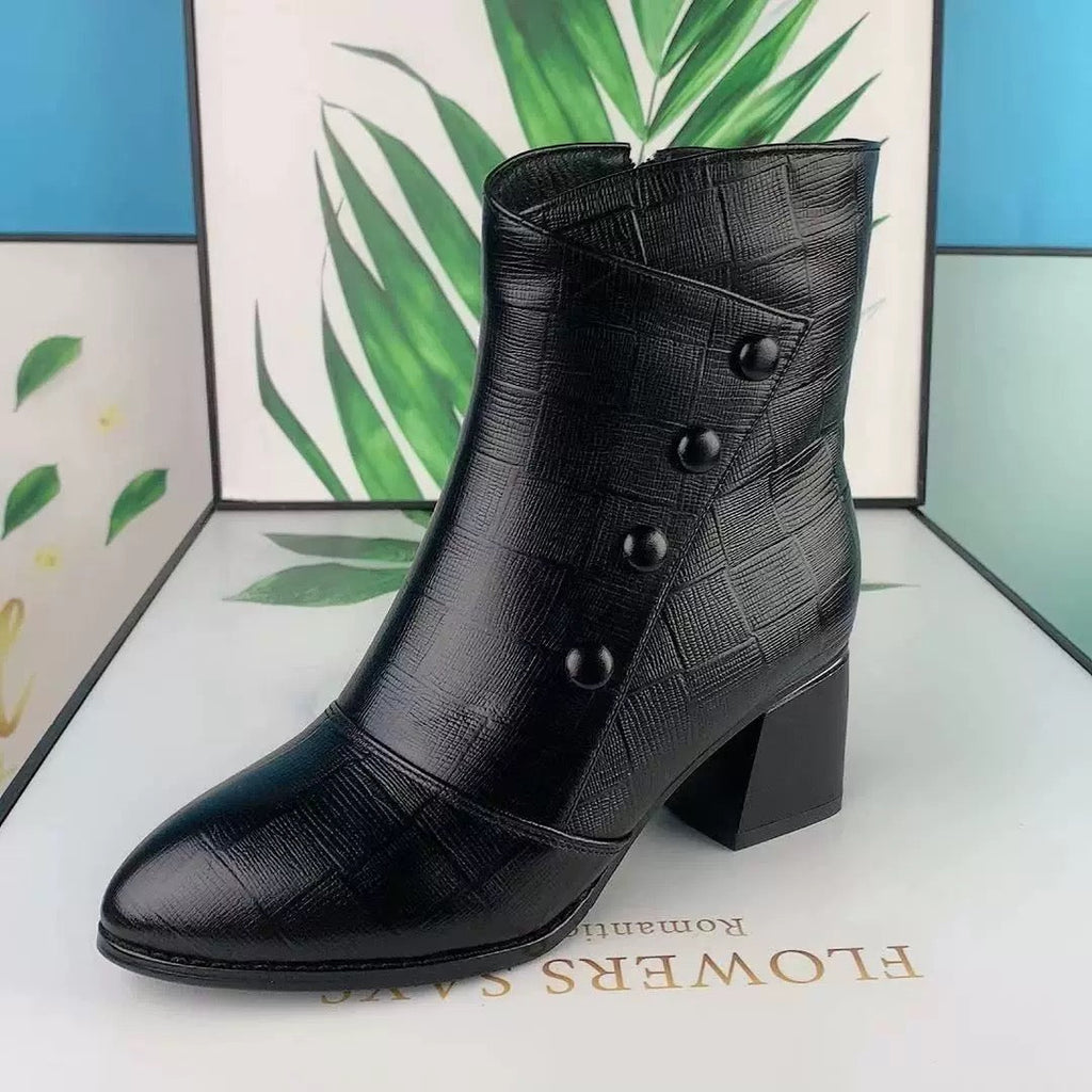 Botas Casual Cuero Suave Equilibrio Boreal Camino, Máximo Confort y Estilo Todo el Día
