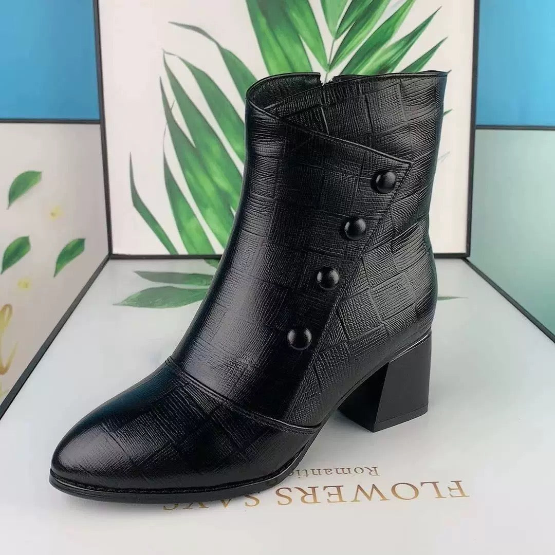 Botas Casual Cuero Suave Equilibrio Boreal Camino, Máximo Confort y Estilo Todo el Día