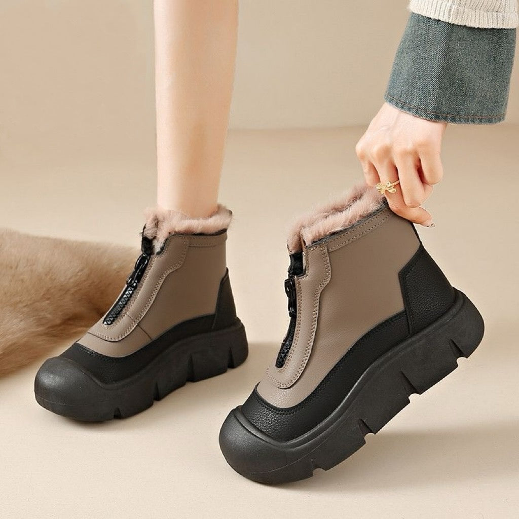 Botines Ortopédicos Forro Cálido Equilibrio Boreal Camino, Comodidad y Postura Saludable Todo el Día