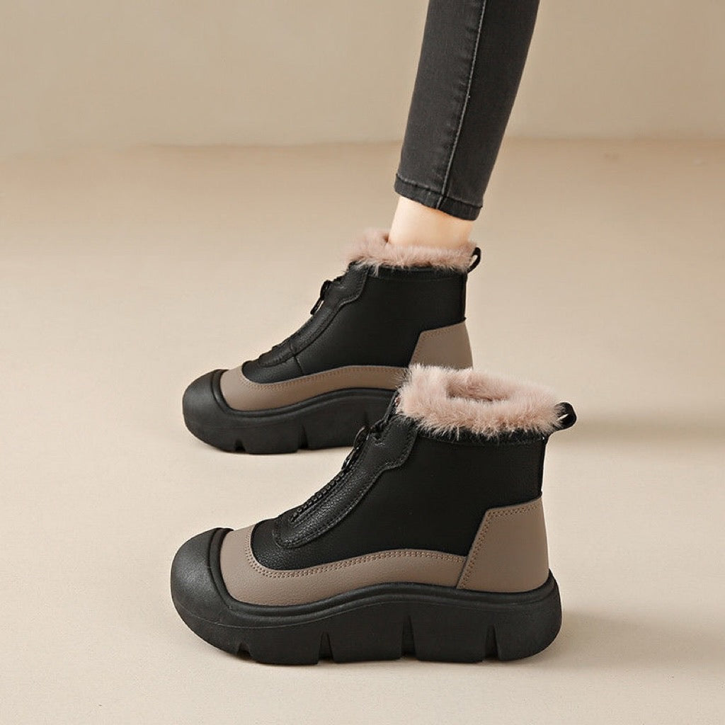 Botines Ortopédicos Forro Cálido Equilibrio Boreal Camino, Comodidad y Postura Saludable Todo el Día