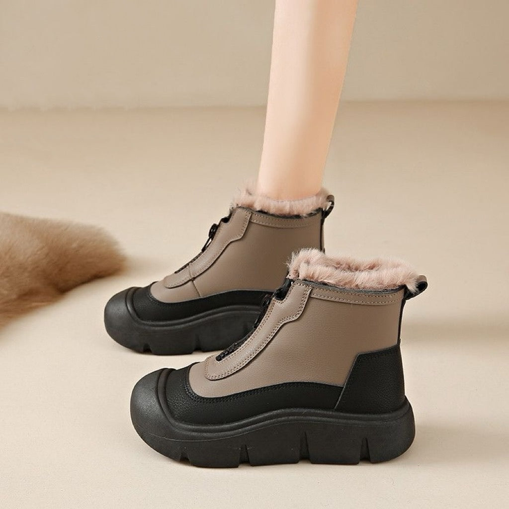 Botines Ortopédicos Forro Cálido Equilibrio Boreal Camino, Comodidad y Postura Saludable Todo el Día