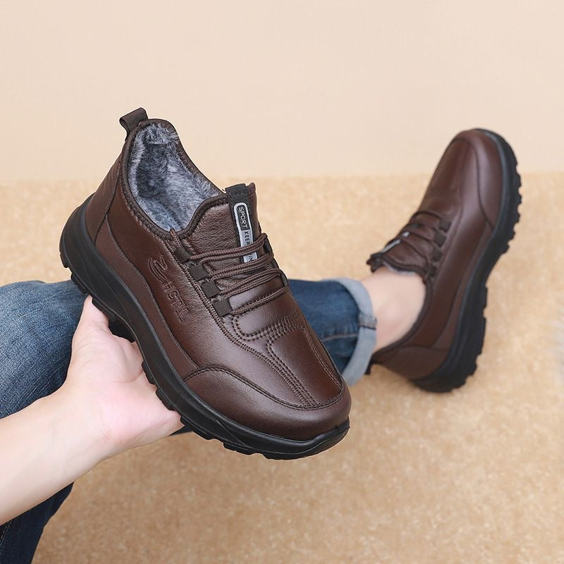 Botas Ortopédicas Cuero Suave Invierno Aurora Íntegro, Calor y Comodidad Todo el Día