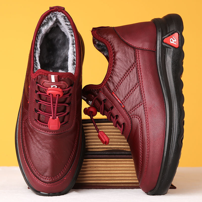 Zapatos Ortopédicos Felpa Gruesa Cumbre Serenidad, Calor y Comodidad Todo el Día