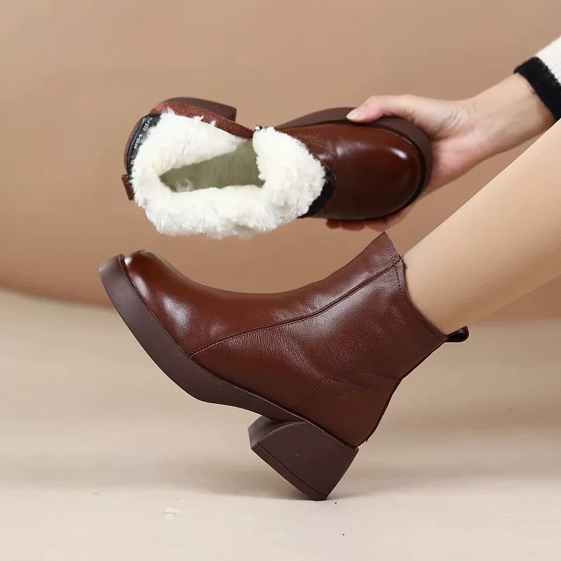 Botines Ortopédicos Suela Gruesa Nube Calma Camino, Comodidad Absoluta Todo el Día