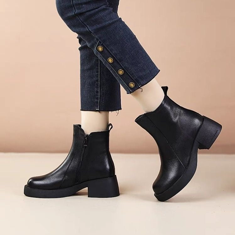 Botines Ortopédicos Suela Gruesa Nube Calma Camino, Comodidad Absoluta Todo el Día