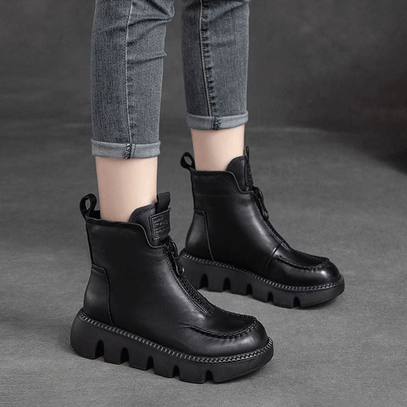 Botas Ortopédicas Cuero Suave Nube Jazz Serenidad, Confort Superior Todo el Día