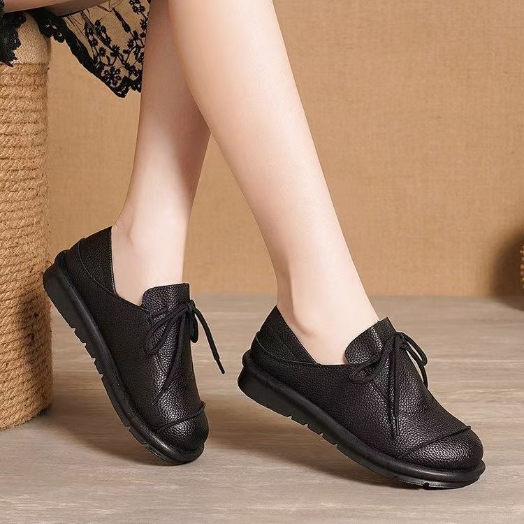 Zapato Casual Cuero Suave Línea Cumbre Serenidad, Comodidad Superior Todo el Día