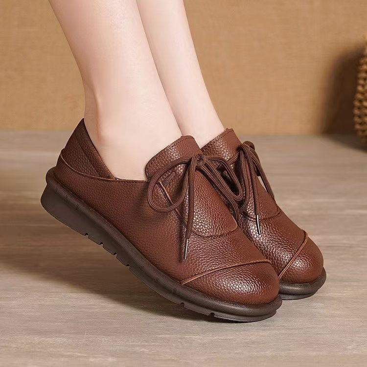 Zapato Casual Cuero Suave Línea Cumbre Serenidad, Comodidad Superior Todo el Día