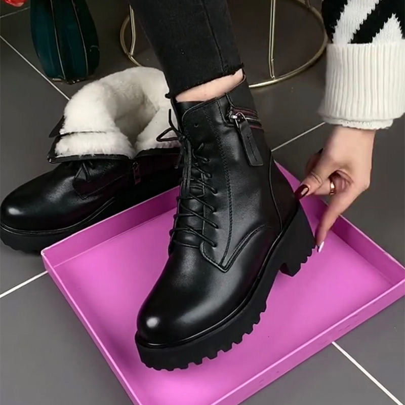 Botas Ortopédicas Cuero Premium Nube Selva Armonía, Comodidad Plena Todo el Día