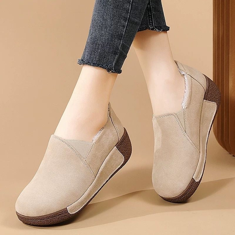 Zapato Ortopédico Forro Polar Cumbre Nube Calma, Calidez y Estabilidad en Invierno