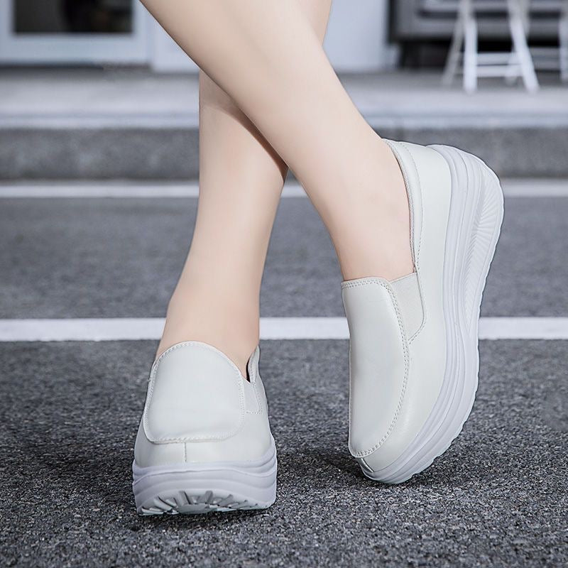 Zapato Ortopédico Cuero Suave Esencia Armonía Camino, Alivio Superior para Pies Sensibles