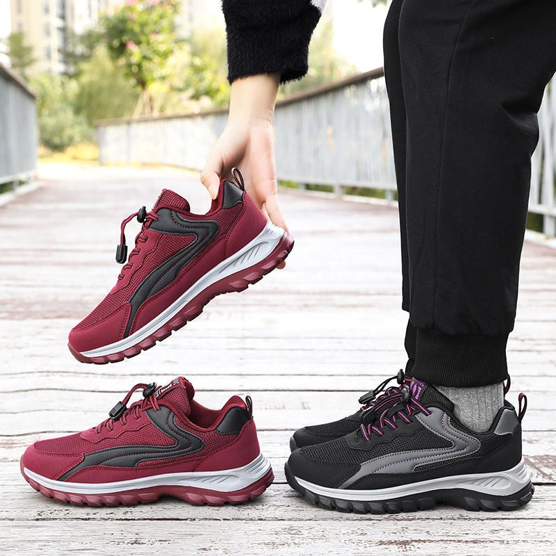 Zapatillas Antideslizantes Malla Transpirable Aura Camino Serenidad, Comodidad y Protección Todo el Día