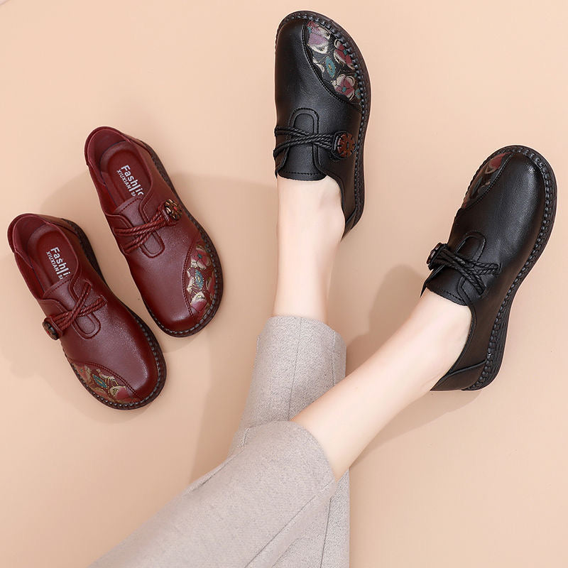 Zapato Casual Cuero Suave Armonía Cumbre Vitalidad, Comodidad Suprema en Cada Paso