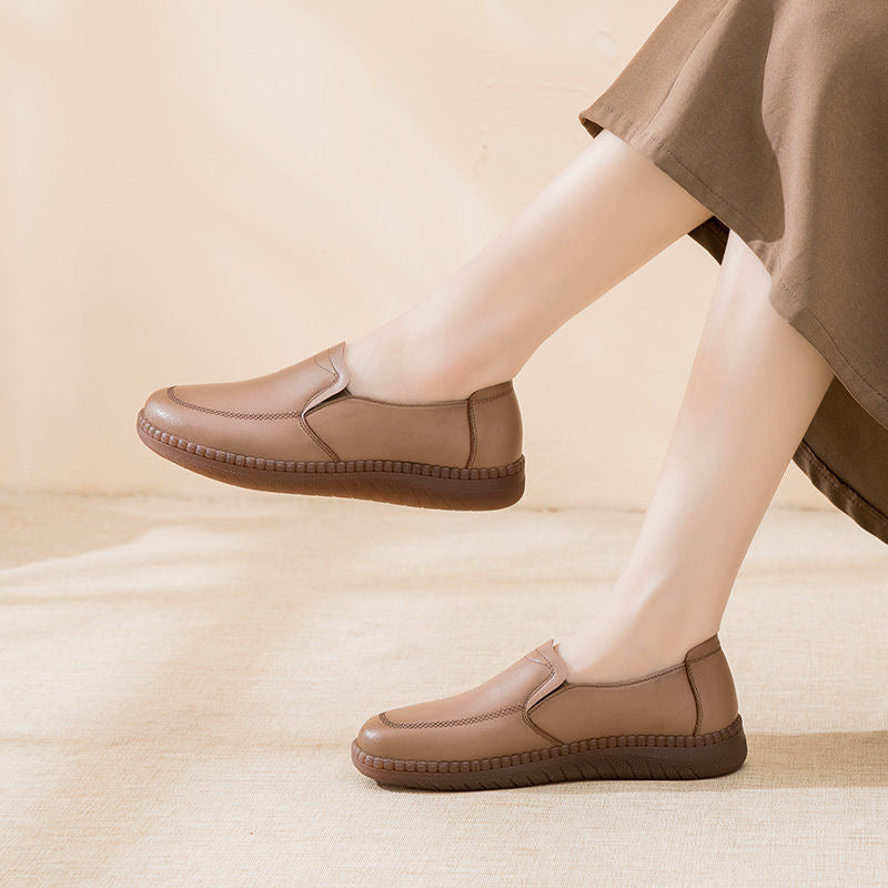 Zapato Casual Cuero Suave Cumbre Jazz Serenidad, Comodidad Superior Todo el Día