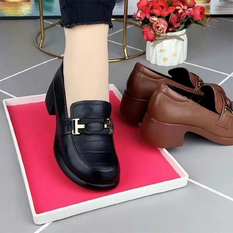 Zapato Ortopédico Cuero Suave Esencia Camino Serenidad, Máximo Confort y Estabilidad al Caminar