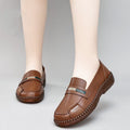 Zapato Casual Cuero Suave Calma Horizonte Jazz, Comodidad Sin Dolor Todo el Día
