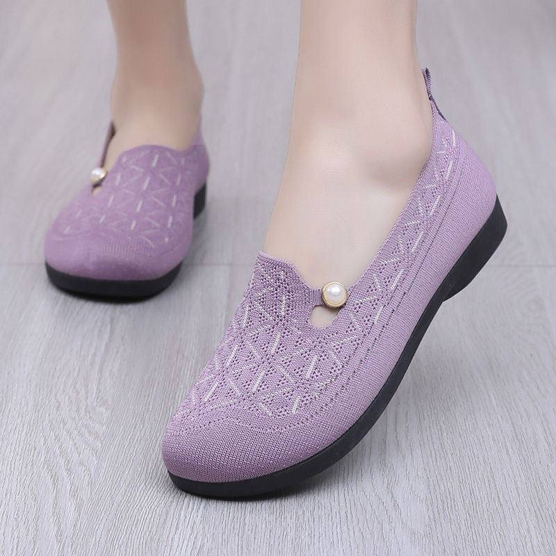 Zapatillas Antideslizantes Tejido Transpirable Línea Vital Calma, Alivio Inmediato y Postura Saludable