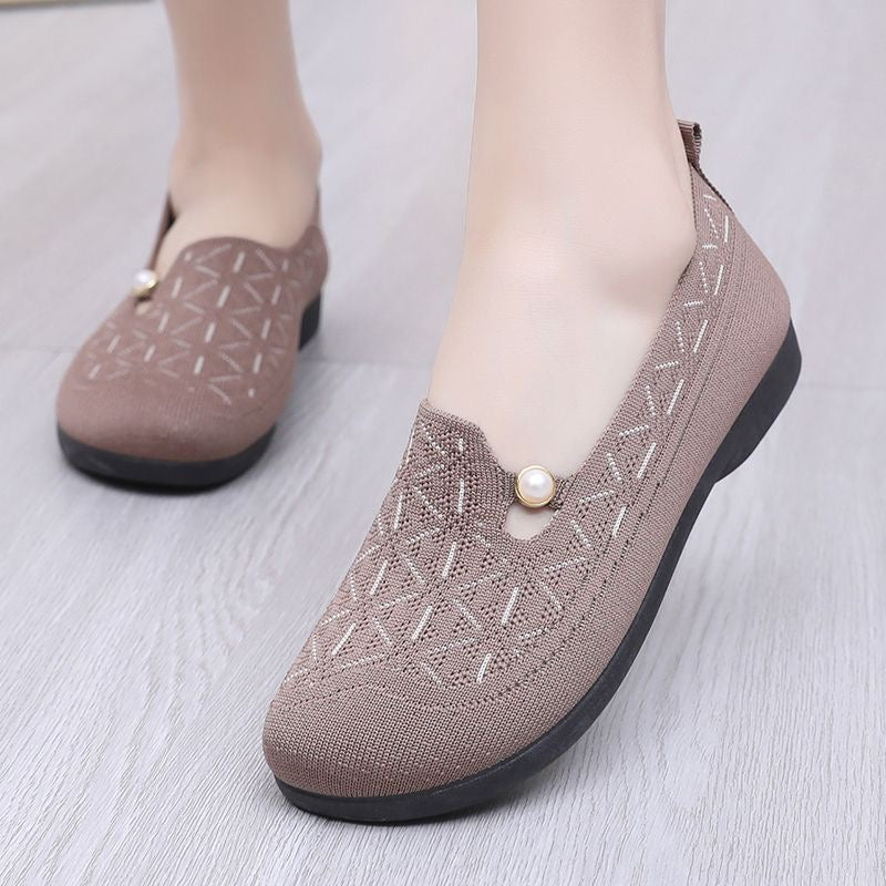 Zapatillas Antideslizantes Tejido Transpirable Línea Vital Calma, Alivio Inmediato y Postura Saludable