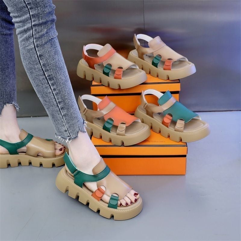 Sandalias Ortopédicas Cuero Suave Horizonte Zen Armonía, Corrección de Postura y Máximo Confort