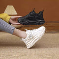 Zapatillas Deportivas Suela Gruesa Cumbre Jazz Vitalidad, Altura y Comodidad Todo el Día