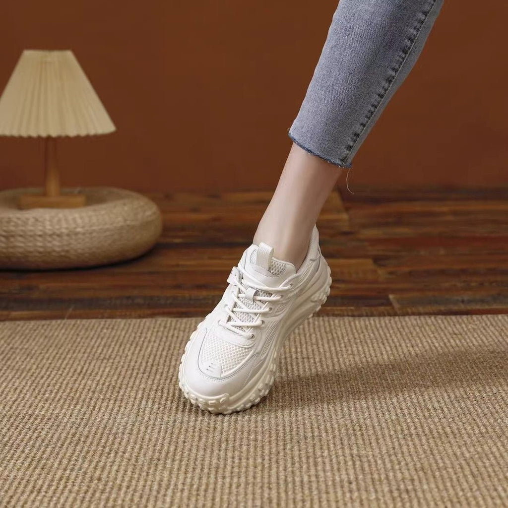 Zapatillas Deportivas Suela Gruesa Cumbre Jazz Vitalidad, Altura y Comodidad Todo el Día