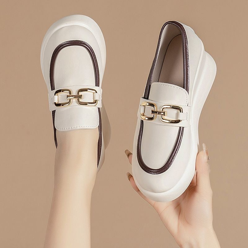 Mocassines Ortopédicos Cuero Suave Aura Camino Armonía, Comodidad Superior Todo el Día