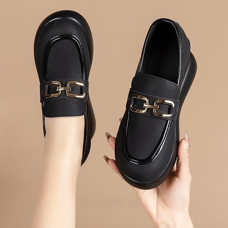 Mocassines Ortopédicos Cuero Suave Aura Camino Armonía, Comodidad Superior Todo el Día