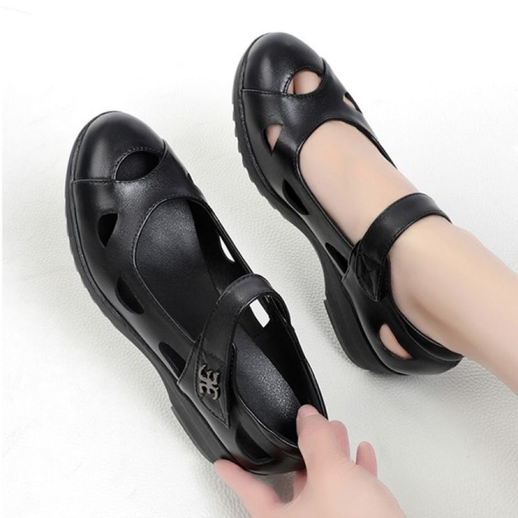 Zapato Ortopédico Cuero Suave Cumbre Armonía Instante, Alivio y Comodidad Todo el Día