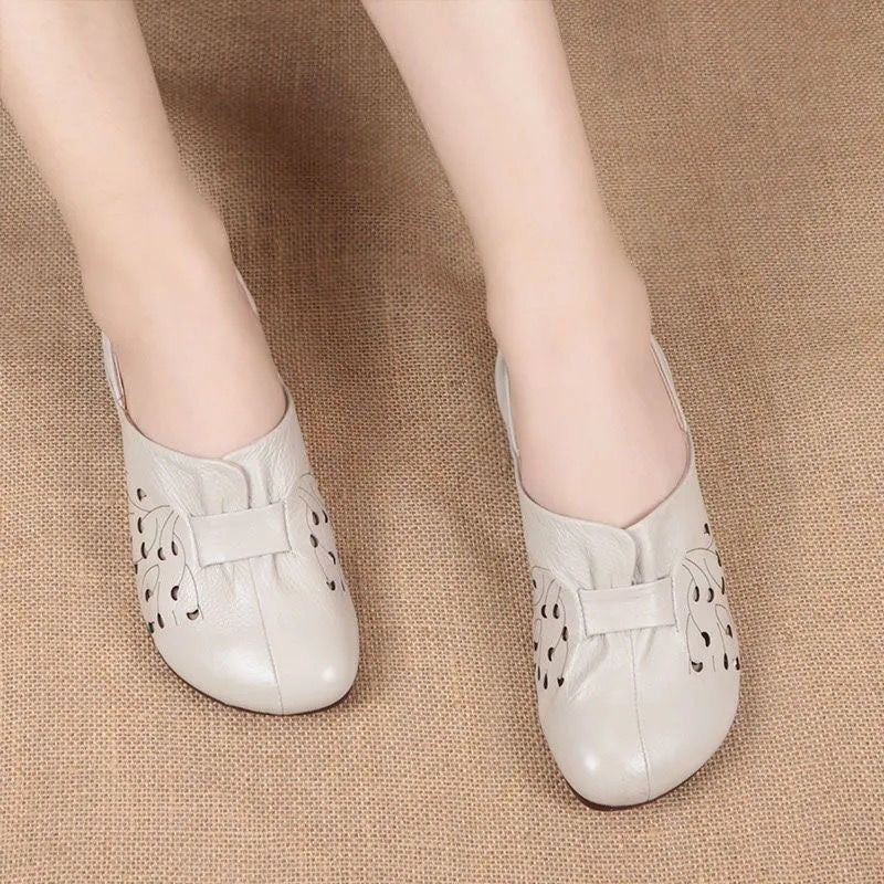 Zapato Ortopédico Cuero Suave Serenidad Cumbre Equilibrio, Confort Superior Todo el Día