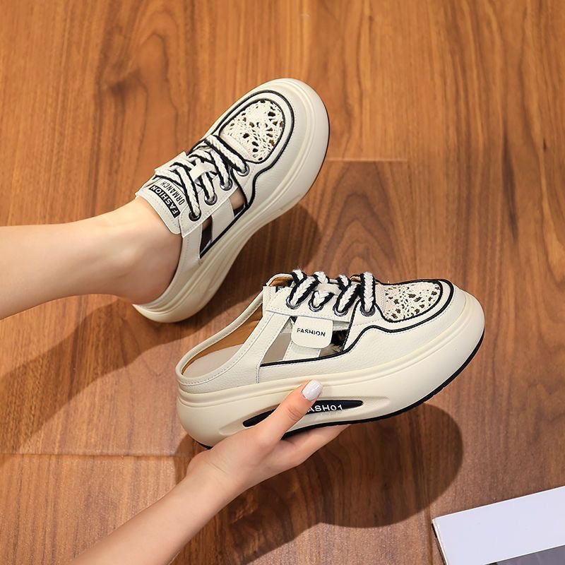 Pantuflas Cerradas Suela Gruesa Aura Jazz Serenidad, Confort Absoluto Todo el Día