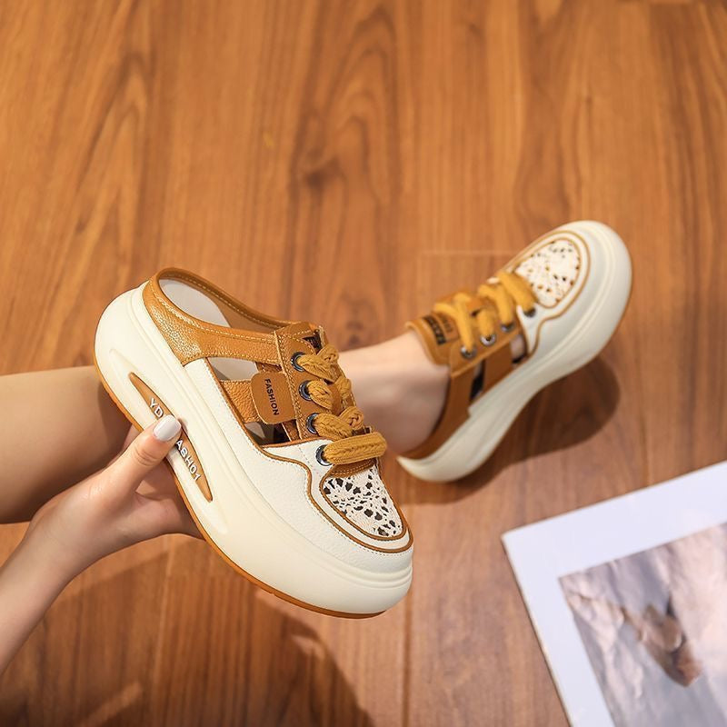 Pantuflas Cerradas Suela Gruesa Aura Jazz Serenidad, Confort Absoluto Todo el Día