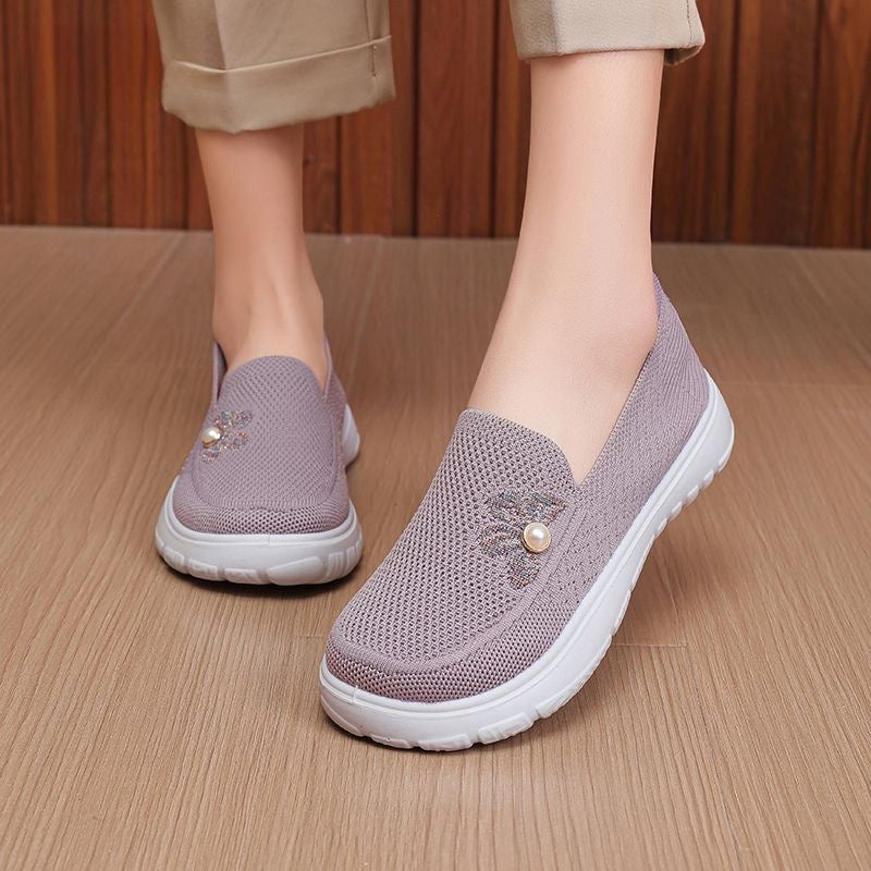 Zapatillas Casuales Tejido Transpirable Esencia Cielo Armonía, Alivio Inmediato Para Pies y Espalda