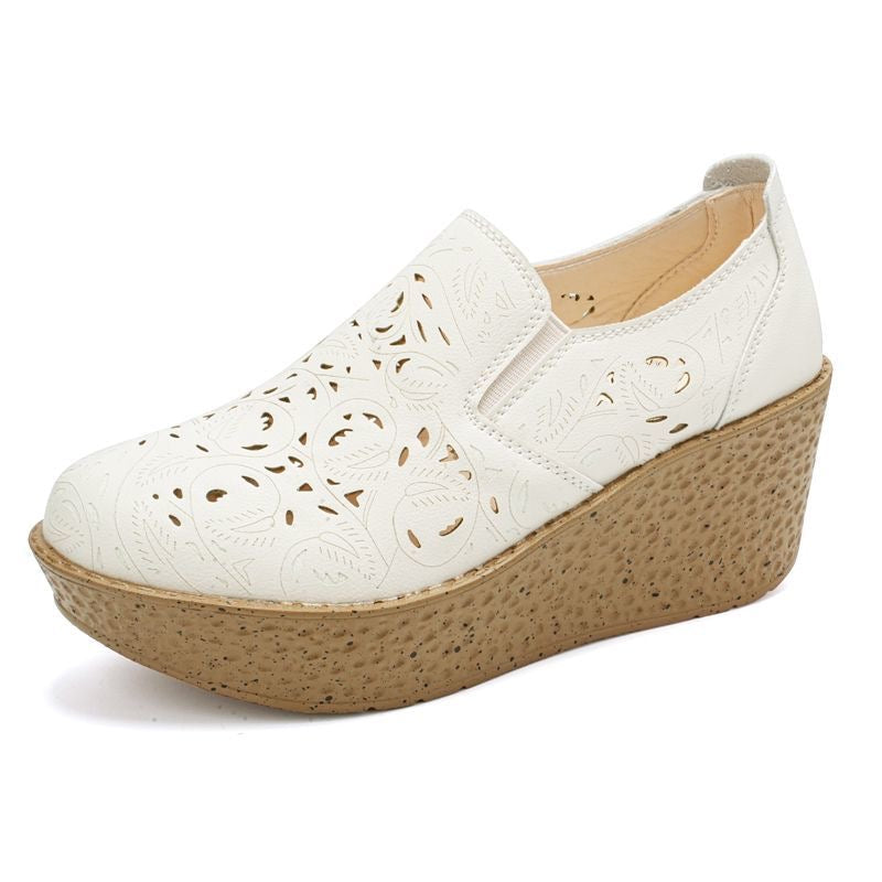 Zapato Ortopédico Cuero Suave Aura Camino Armonía, Comodidad Terapéutica Todo el Día