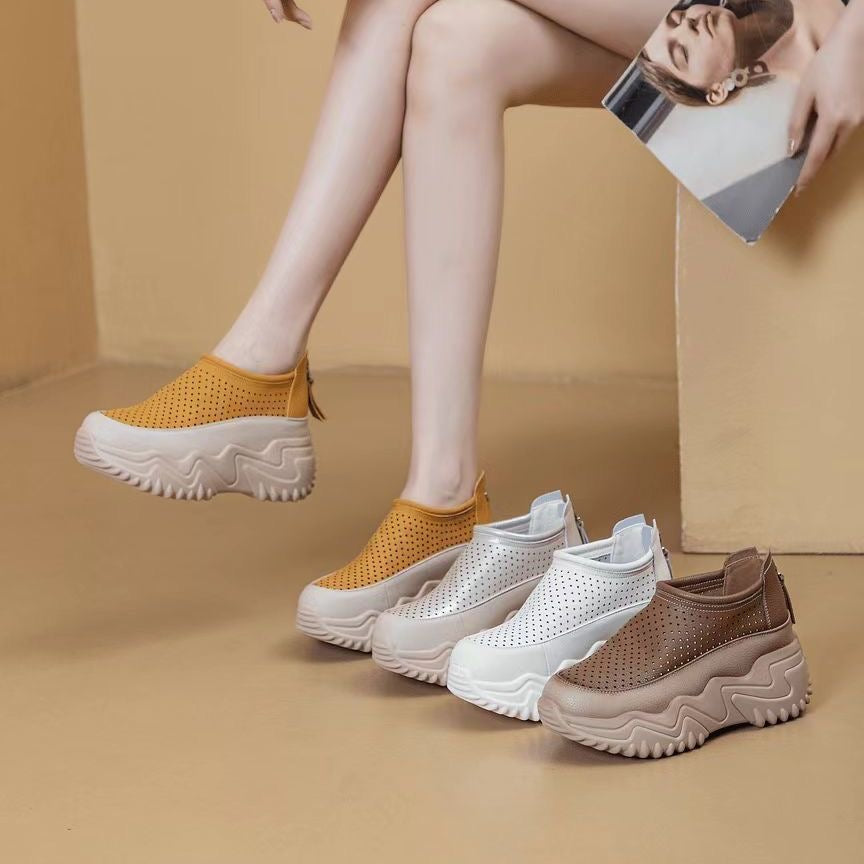 Zapato Ortopédico Cuero Suave Claridad Selene Camino, Confort y Estabilidad Todo el Día