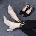 Zapatos de punta puntiaguda