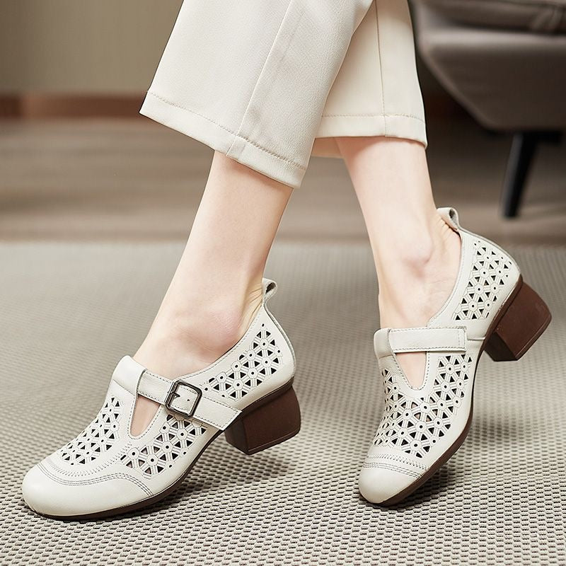 Sandalias Ortopédicas Cuero Suave Eclipse Serenidad Camino, Alivio y Estabilidad Todo el Día