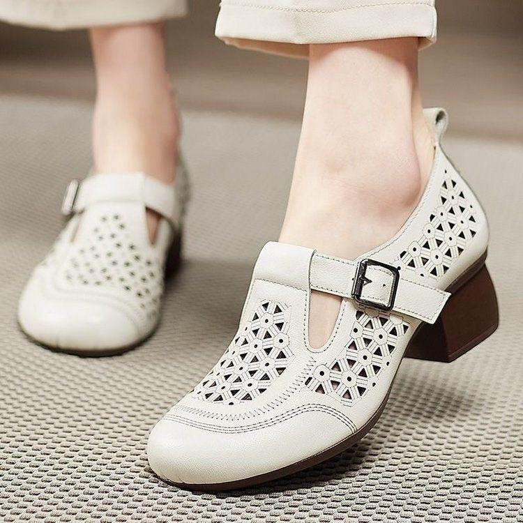 Sandalias Ortopédicas Cuero Suave Eclipse Serenidad Camino, Alivio y Estabilidad Todo el Día