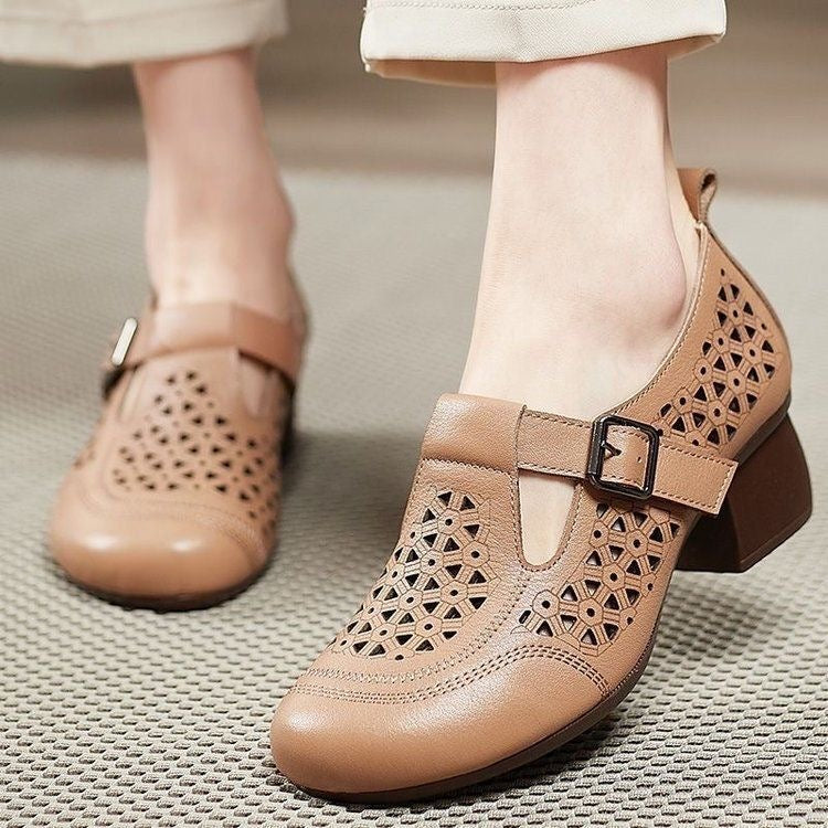 Sandalias Ortopédicas Cuero Suave Eclipse Serenidad Camino, Alivio y Estabilidad Todo el Día