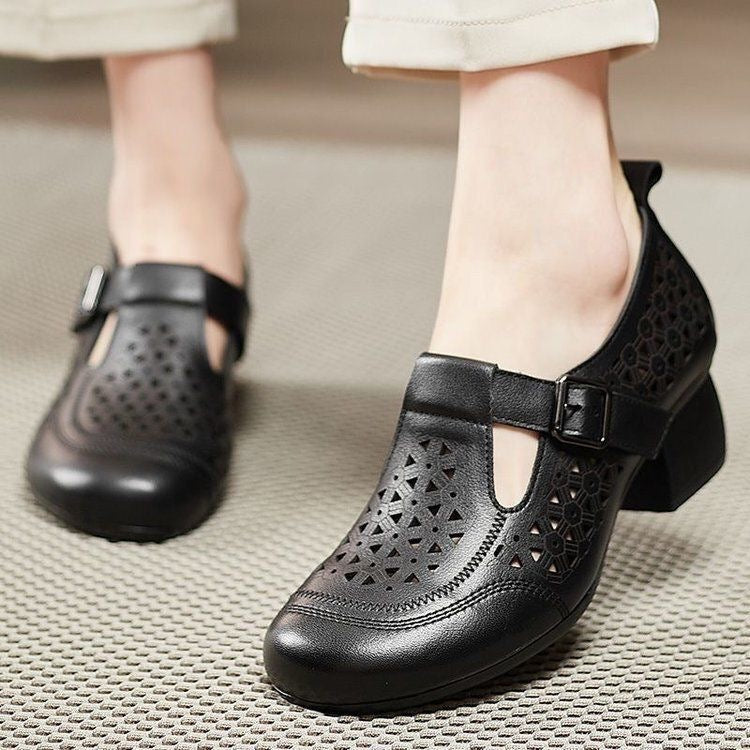 Sandalias Ortopédicas Cuero Suave Eclipse Serenidad Camino, Alivio y Estabilidad Todo el Día