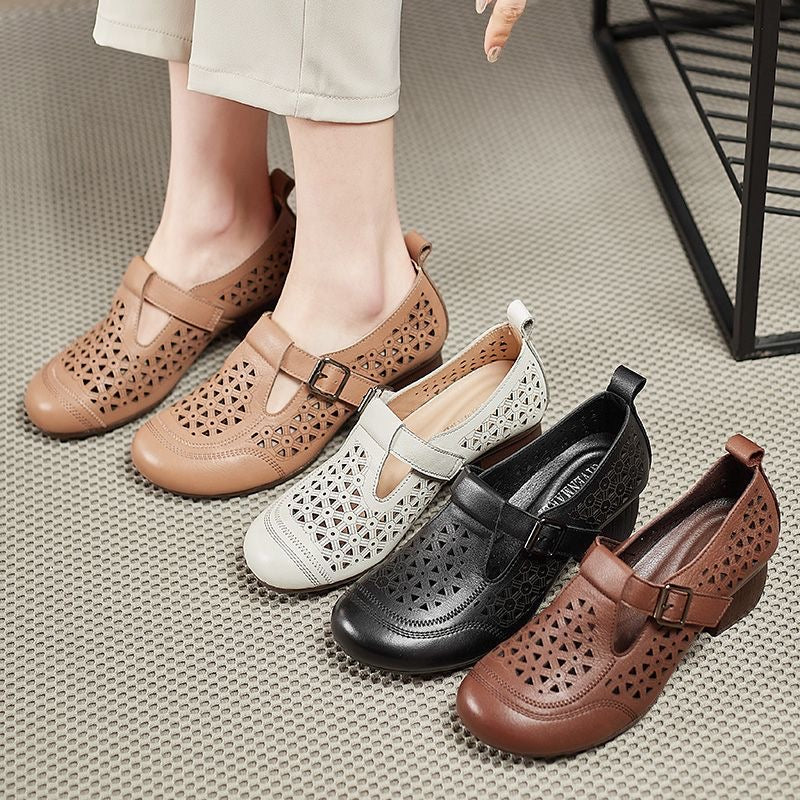 Sandalias Ortopédicas Cuero Suave Eclipse Serenidad Camino, Alivio y Estabilidad Todo el Día