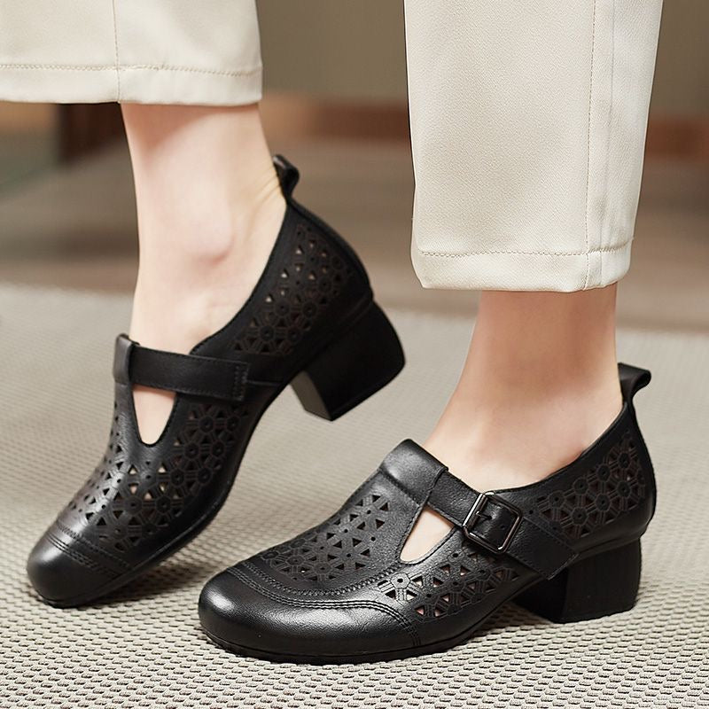 Sandalias Ortopédicas Cuero Suave Eclipse Serenidad Camino, Alivio y Estabilidad Todo el Día