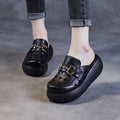 Zapato Ortopédico Cuero Suave Esencia Eclipse Armonía, Corrección Postural y Confort Diario