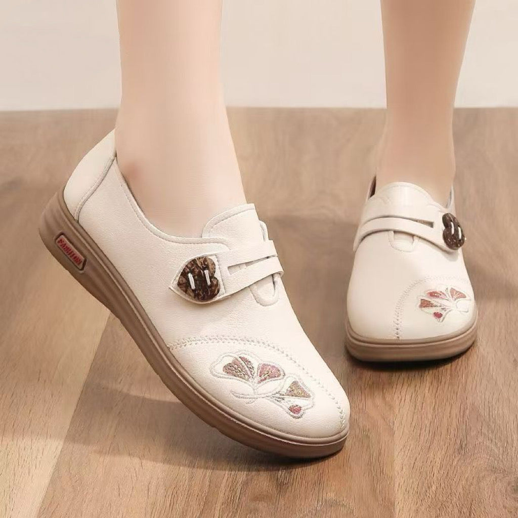 Zapatos Planos Cuero Suave Horizonte Serenidad Íntegro, Confort y Estabilidad para Todo el Día