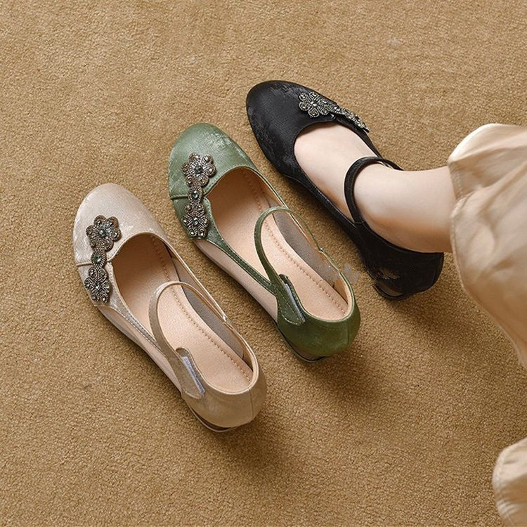 Zapato Ortopédico Cuero Suave Esencia Camino Armonía, Postura Mejorada y Confort Diario