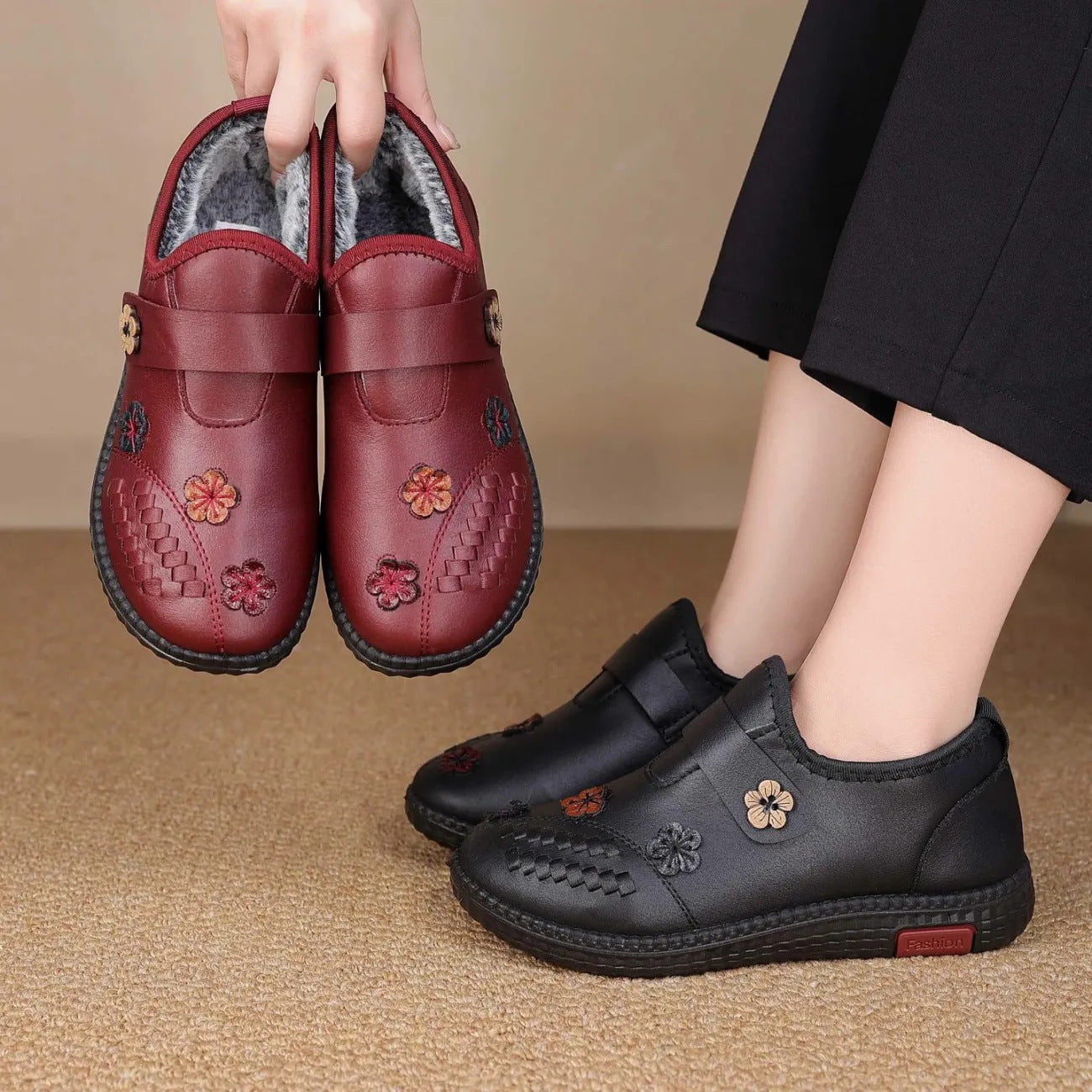 Zapato Ortopédico Cuero Suave Calma Prisma Serenidad, Comodidad y Soporte Todo el Día